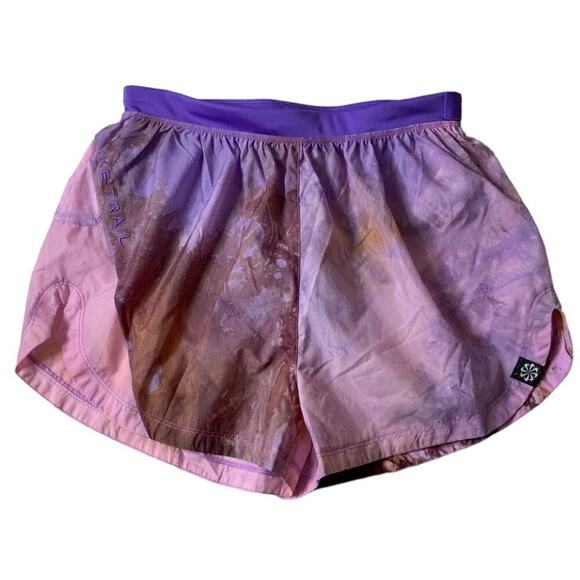 Nike Dri Fit Repel Shorts Womens Small Mid-Rise Brief Lined Running Purple NWT - Picture 5 of 15